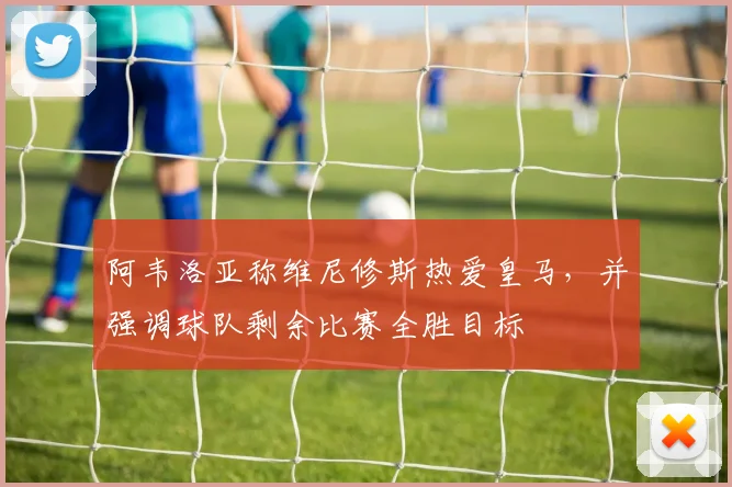 阿韦洛亚称维尼修斯热爱皇马,并强调球队剩余比赛全胜目标